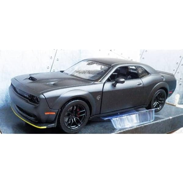 ダッジ チャレンジャー DODGE Challenger ミニカー　黒　1/24 ダッジ チャレンジャー DODGE Challenger ミニカー 黒 1/24